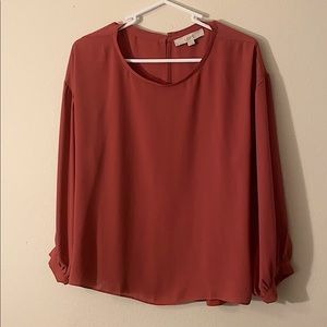Loft Long Sleeved Blouse